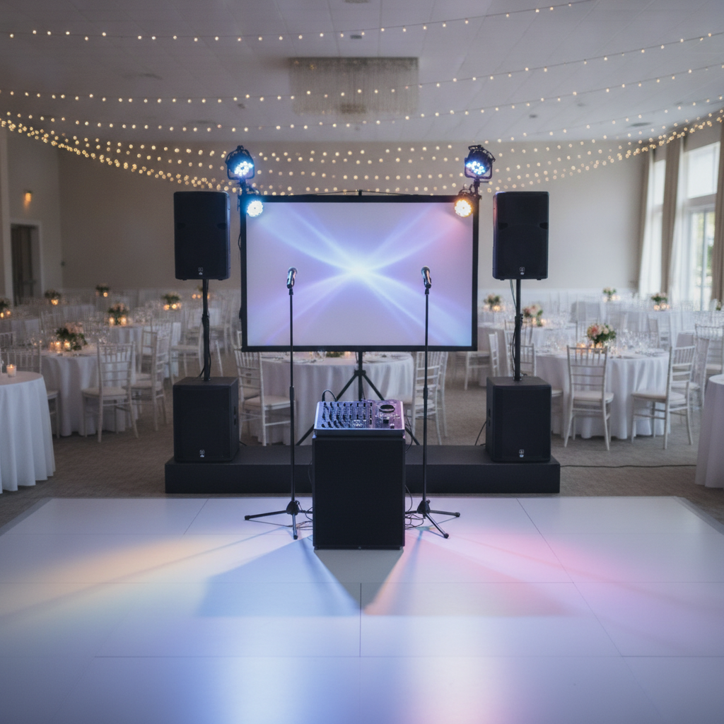 wedding karaoke hosting with no faces